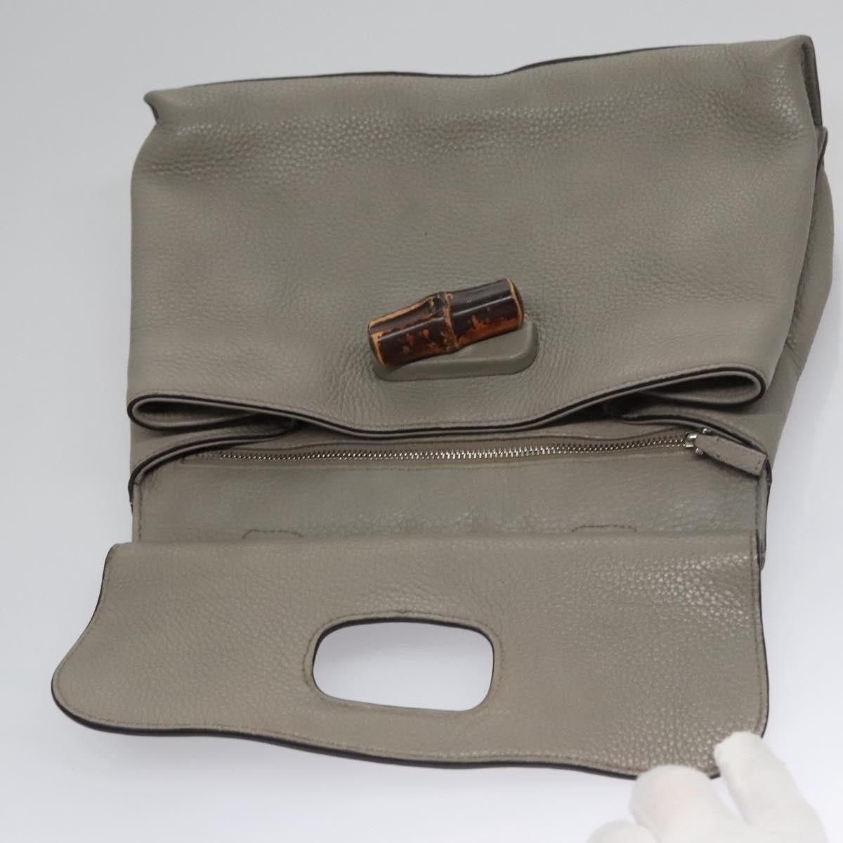 Gucci Gucci Bamboo Daily Top Handle Bag Leather Size ONE SIZE - 19 Thumbnail