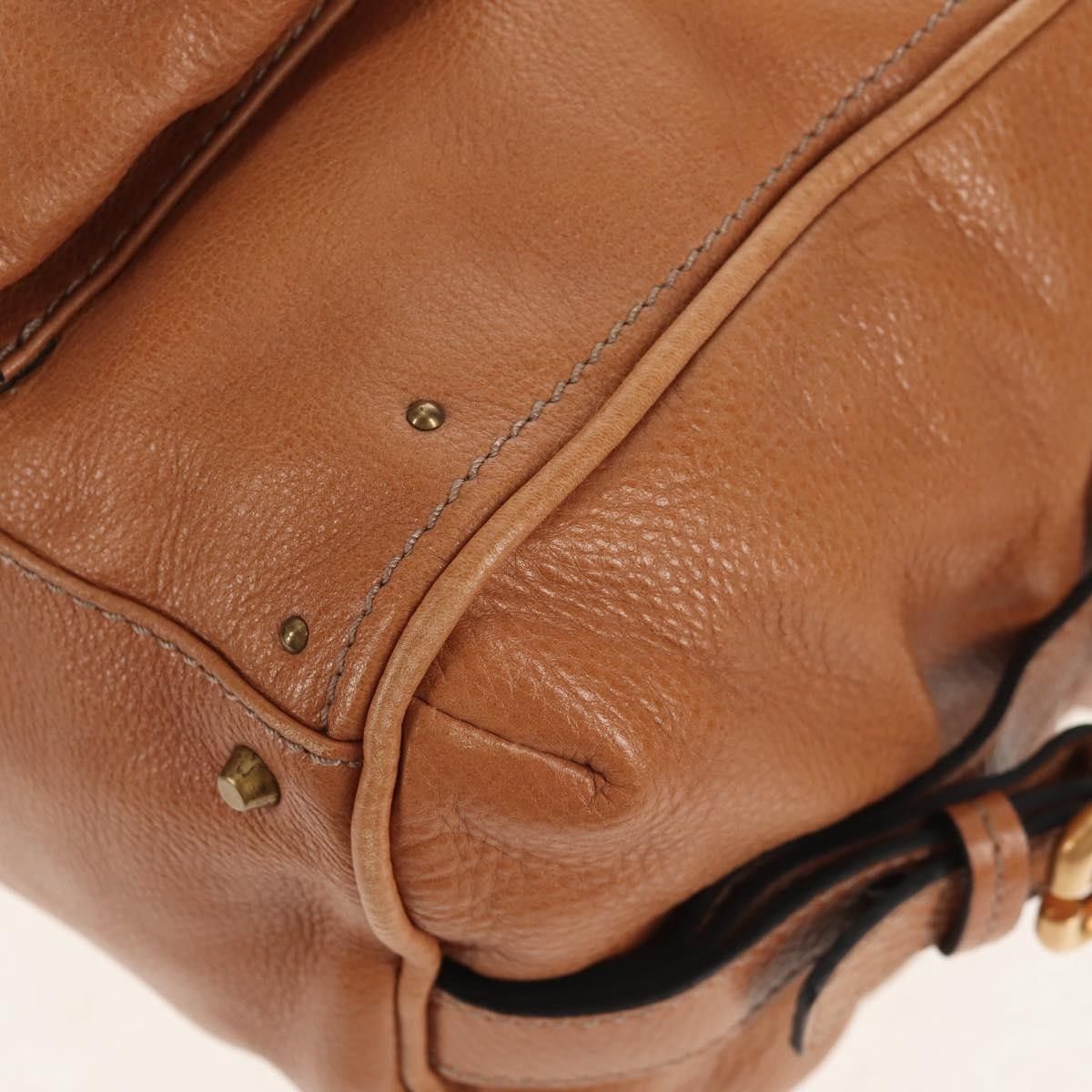 Chloe Chloe Paddington Lock Handbag Leather Size ONE SIZE - 10 Thumbnail