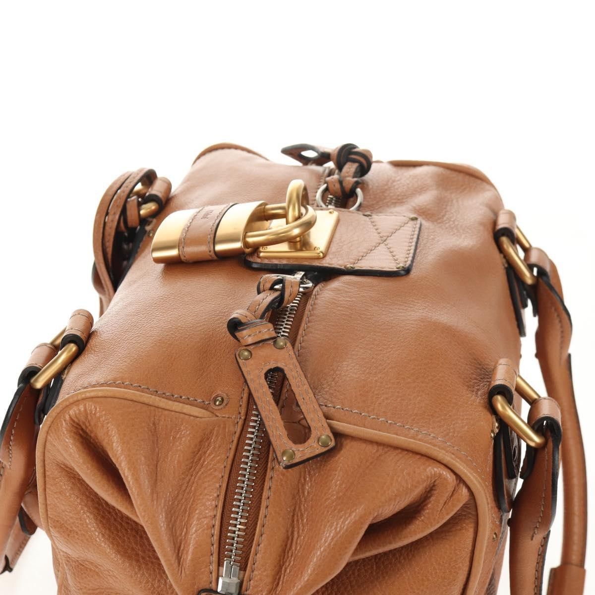 Chloe Chloe Paddington Lock Handbag Leather Size ONE SIZE - 13 Thumbnail