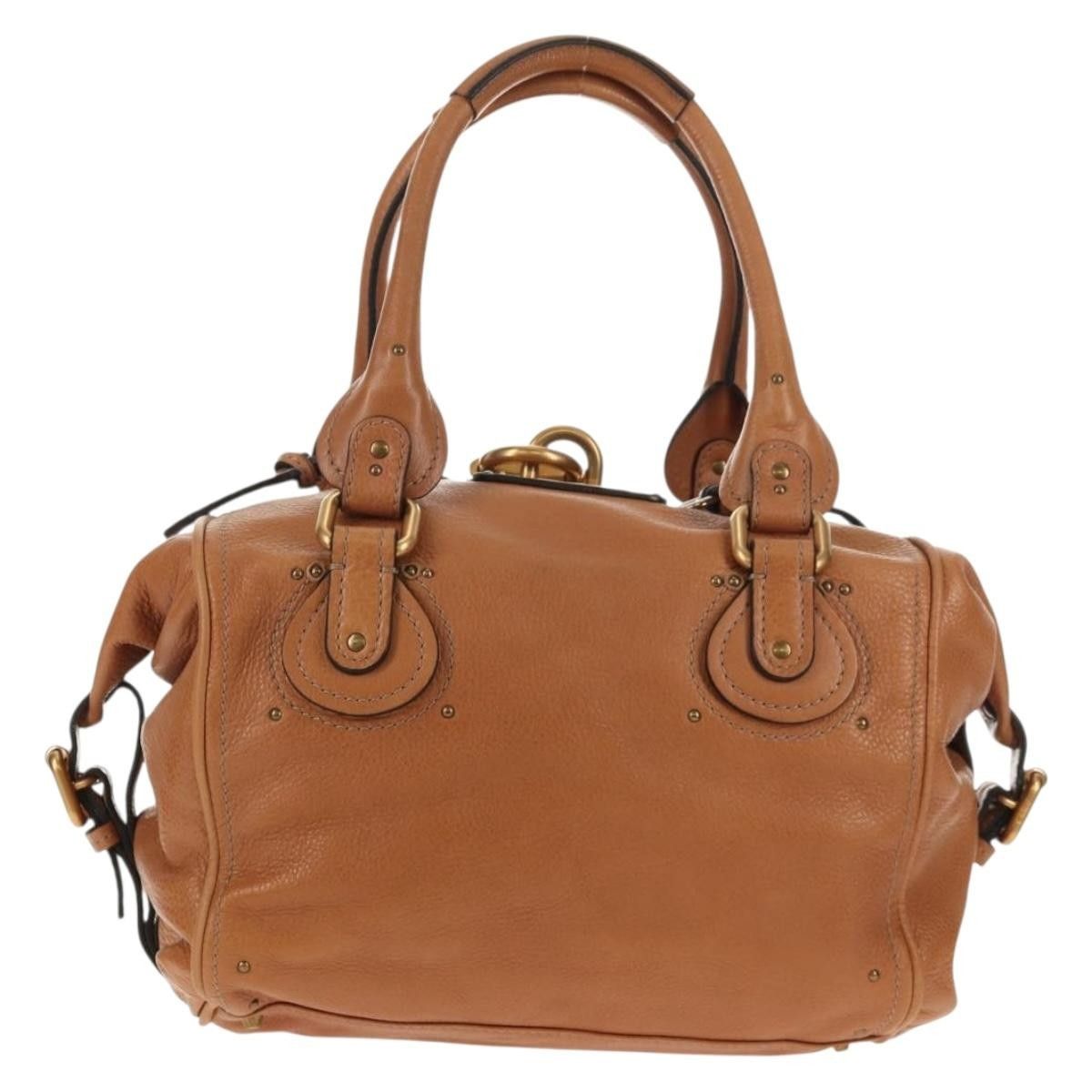 Chloe Chloe Paddington Lock Handbag Leather Size ONE SIZE - 2 Thumbnail
