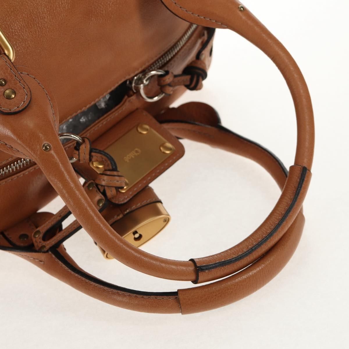 Chloe Chloe Paddington Lock Handbag Leather Size ONE SIZE - 8 Thumbnail