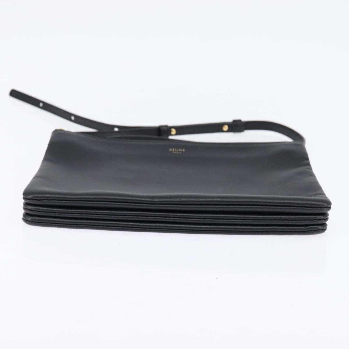 Celine Celine Trio Crossbody Bag Leather Size ONE SIZE - 14 Thumbnail
