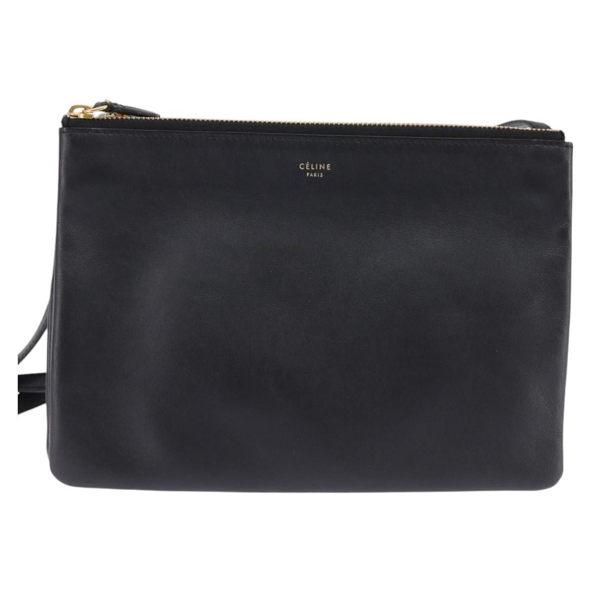 Celine Celine Trio Crossbody Bag Leather Size ONE SIZE - 17 Thumbnail
