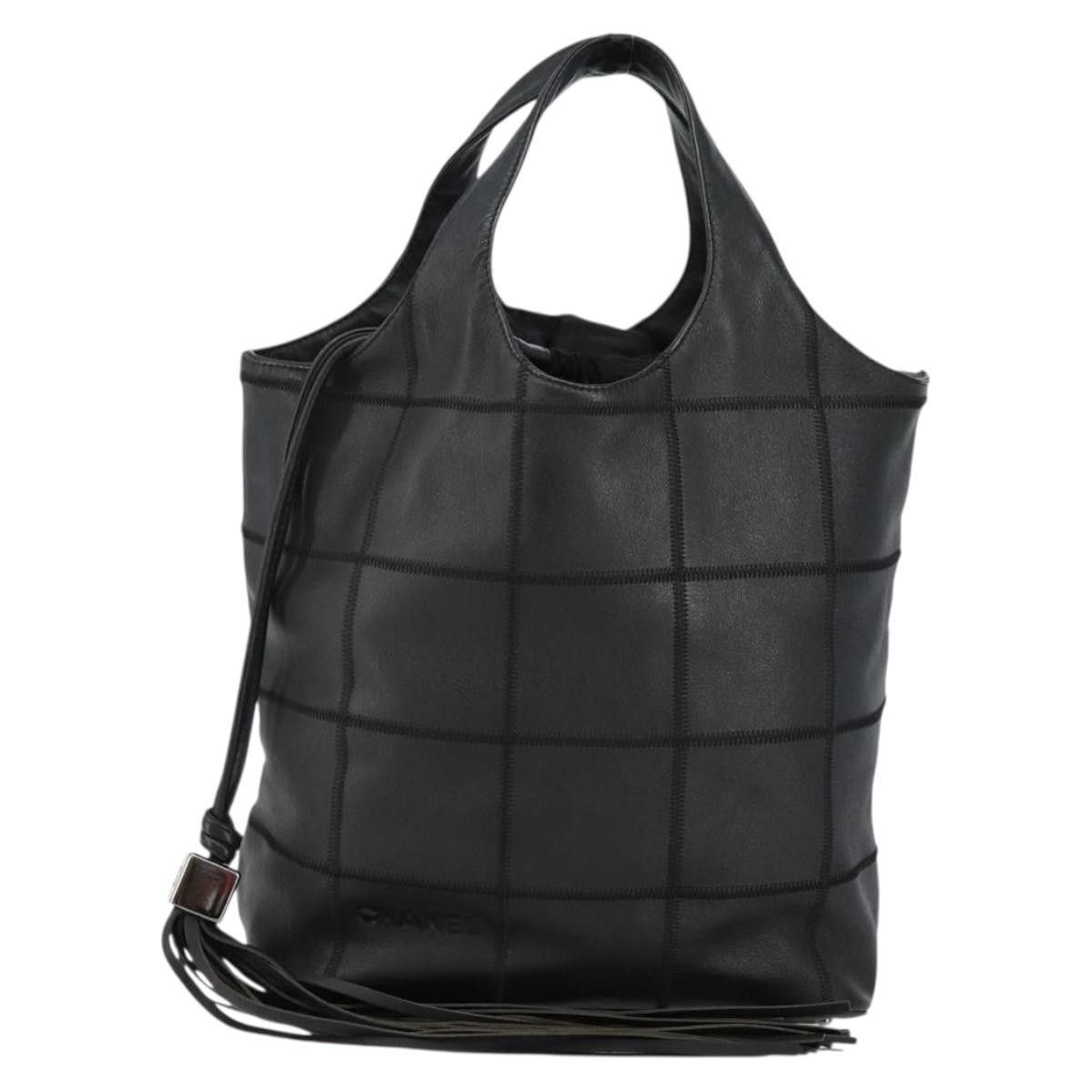 Chanel Chanel Square Stitch Tassel Hobo Quilted Leather Size ONE SIZE - 18 Thumbnail