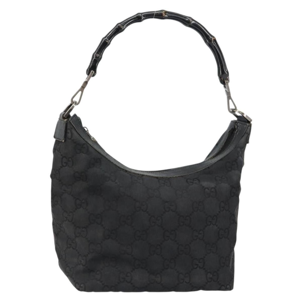 Gucci Gucci Vintage Bamboo Hobo GG Canvas Size ONE SIZE - 22 Thumbnail