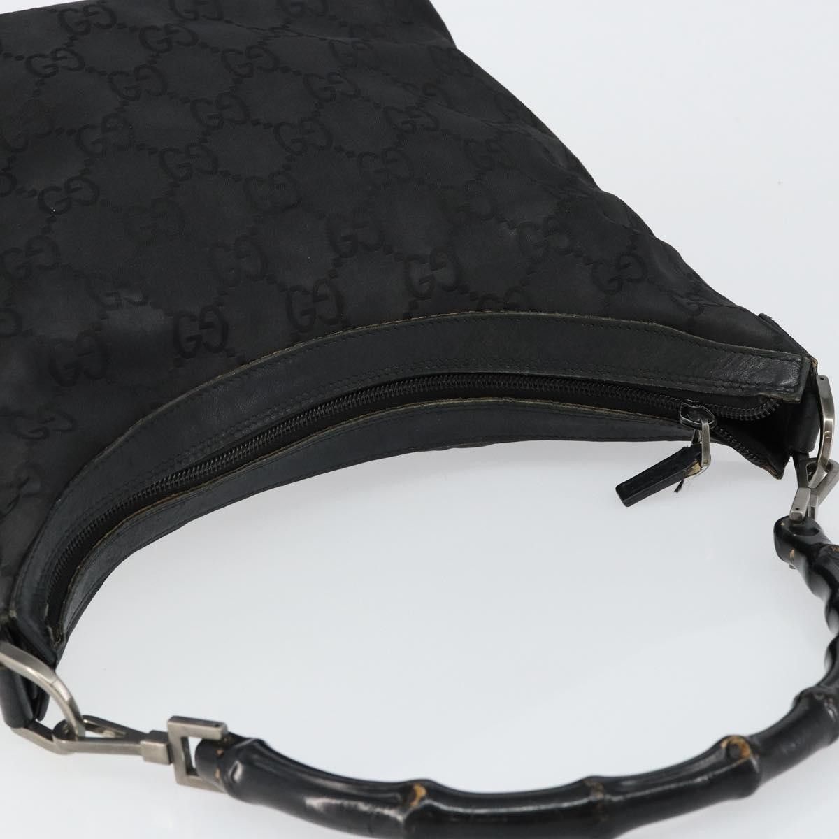 Gucci Gucci Vintage Bamboo Hobo GG Canvas Size ONE SIZE - 16 Thumbnail
