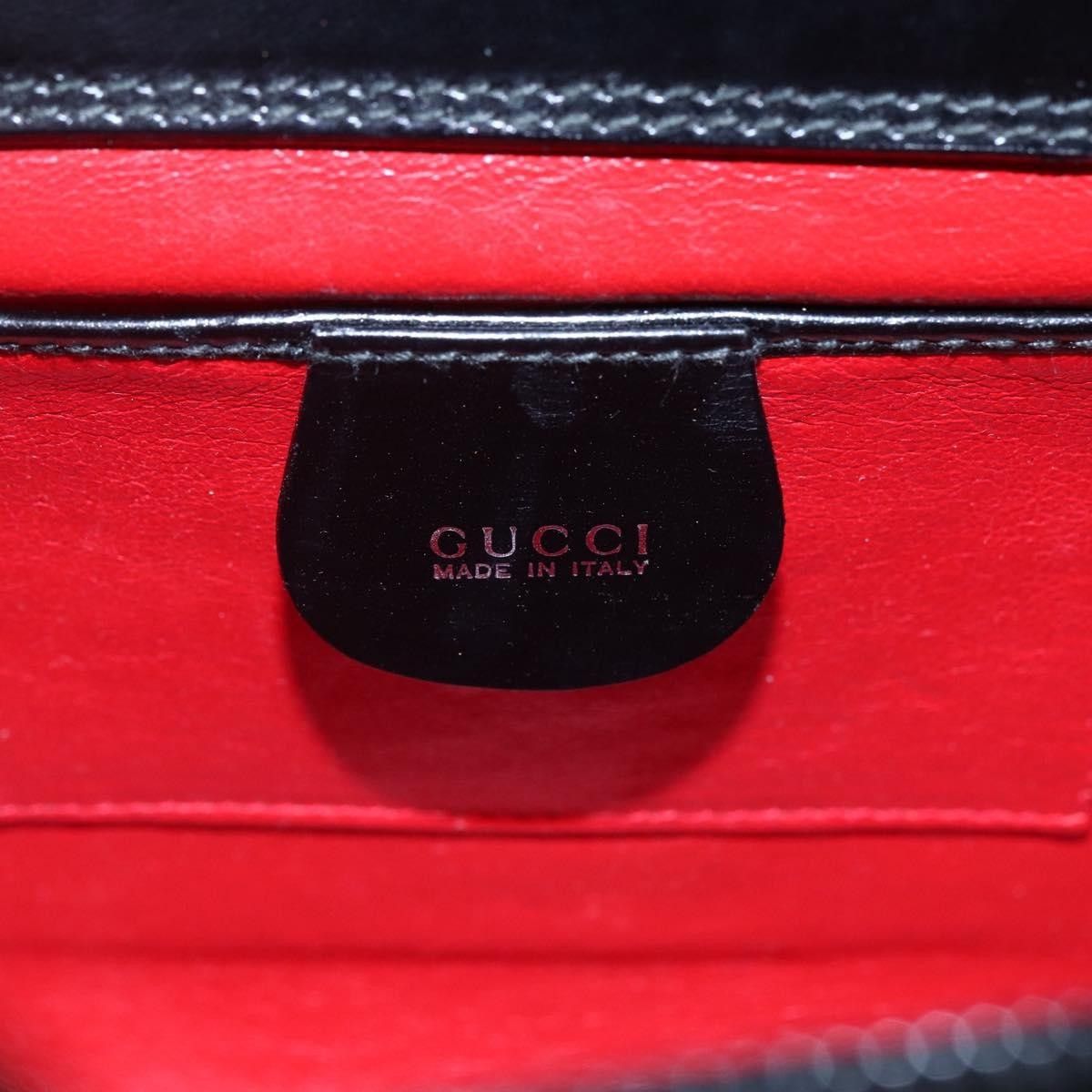Gucci Gucci Vintage Square G Camera Shoulder Bag Leather Size ONE SIZE - 6 Thumbnail