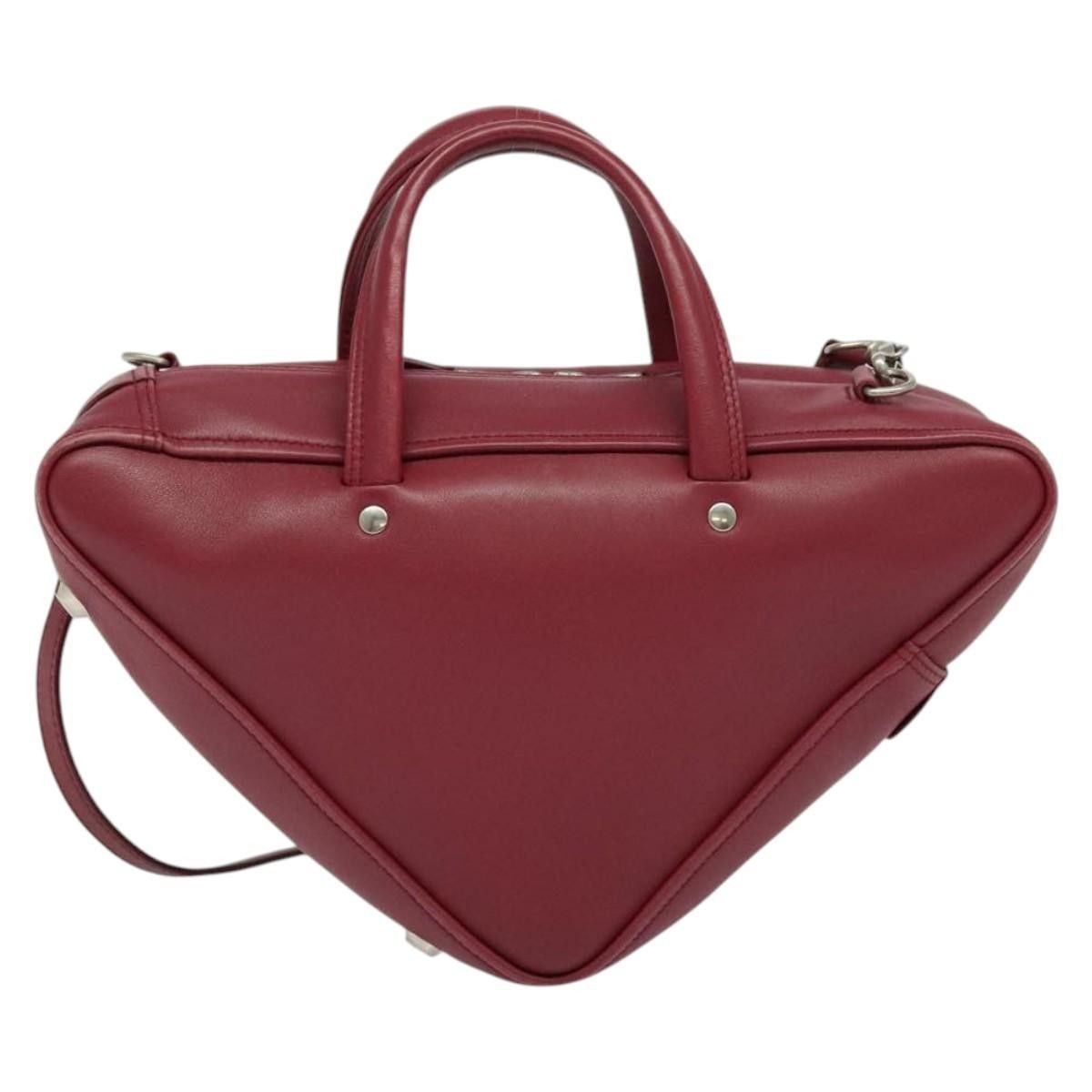 Balenciaga Balenciaga Triangle Duffle Leather Size ONE SIZE - 2 Thumbnail