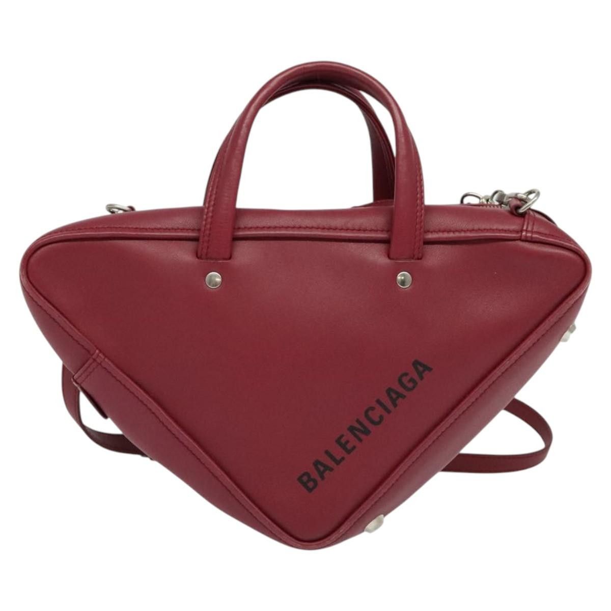 Balenciaga Balenciaga Triangle Duffle Leather Size ONE SIZE - 19 Thumbnail