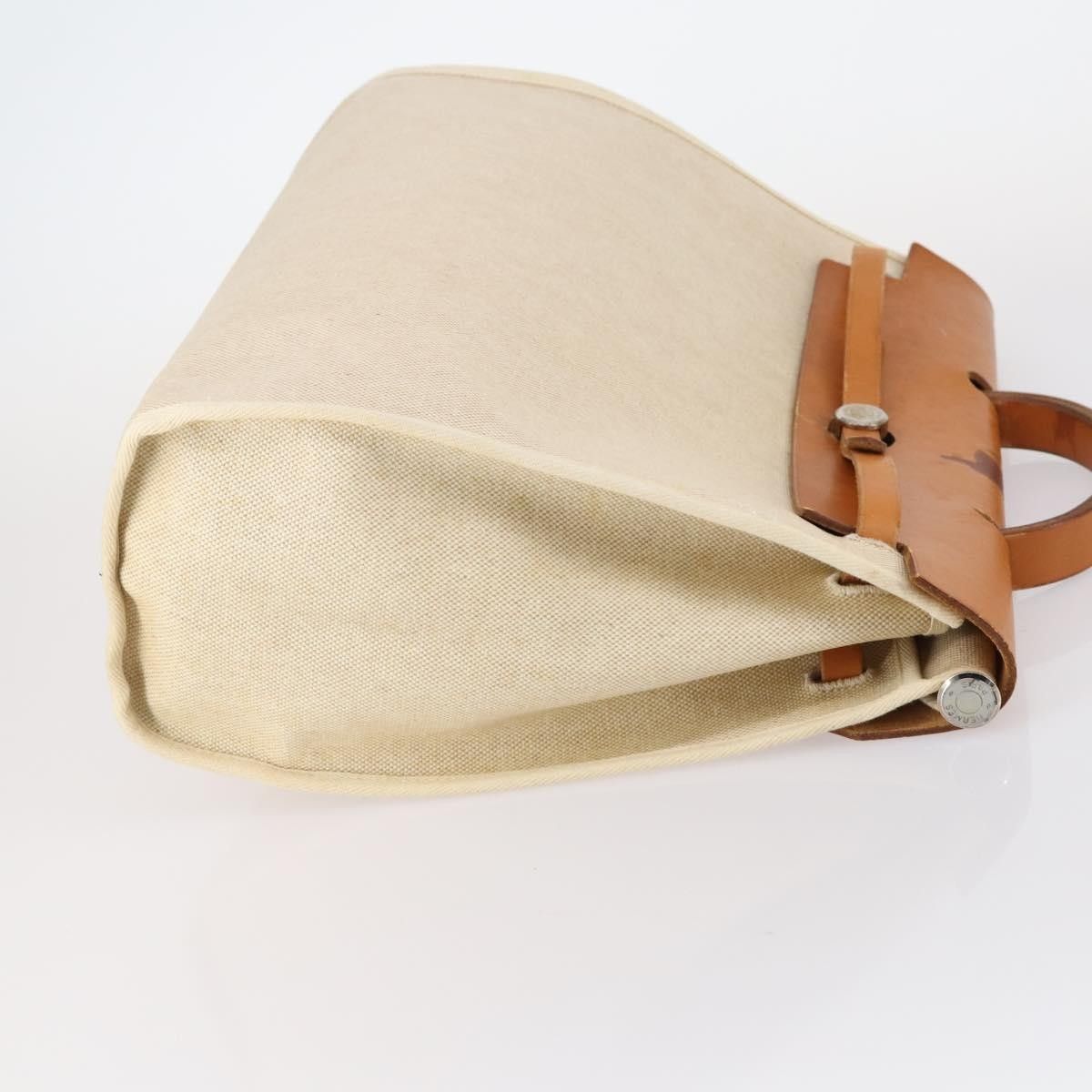 Hermes Hermes Herbag Toile and Leather Size ONE SIZE - 3 Thumbnail