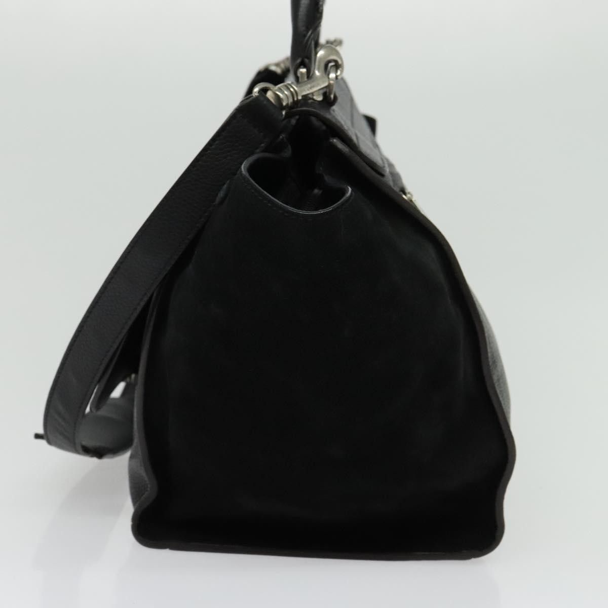 Celine Celine Trapeze Bag Leather with Suede Size ONE SIZE - 4 Thumbnail