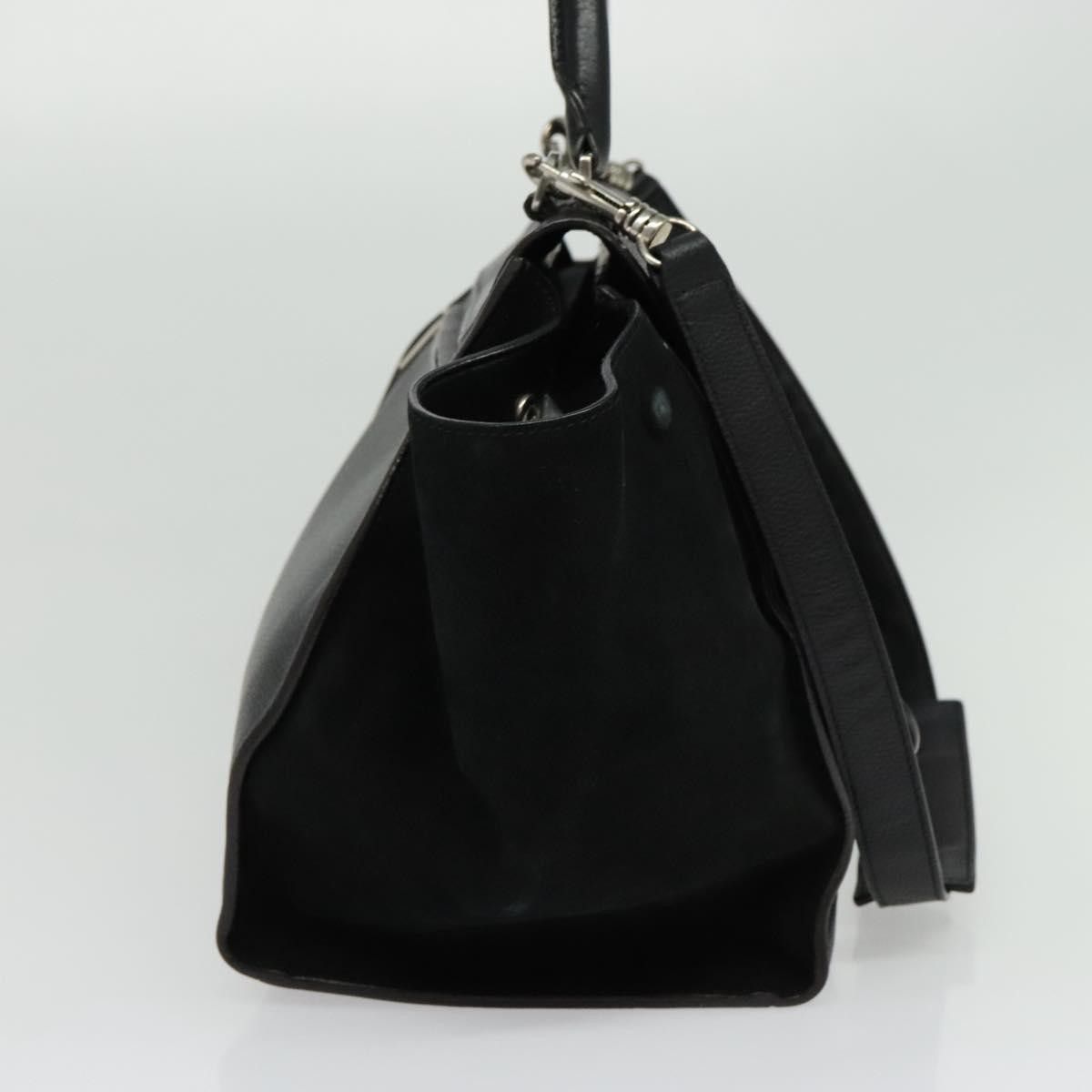 Celine Celine Trapeze Bag Leather with Suede Size ONE SIZE - 3 Thumbnail