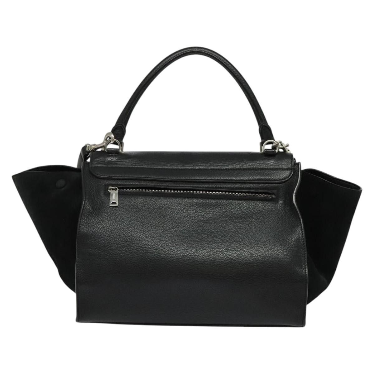 Celine Celine Trapeze Bag Leather with Suede Size ONE SIZE - 2 Thumbnail