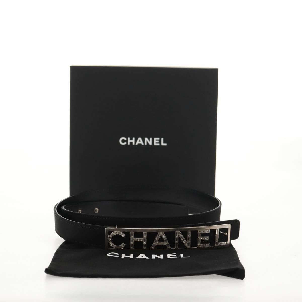 Chanel Chanel Logo Belt Leather Size ONE SIZE - 8 Thumbnail