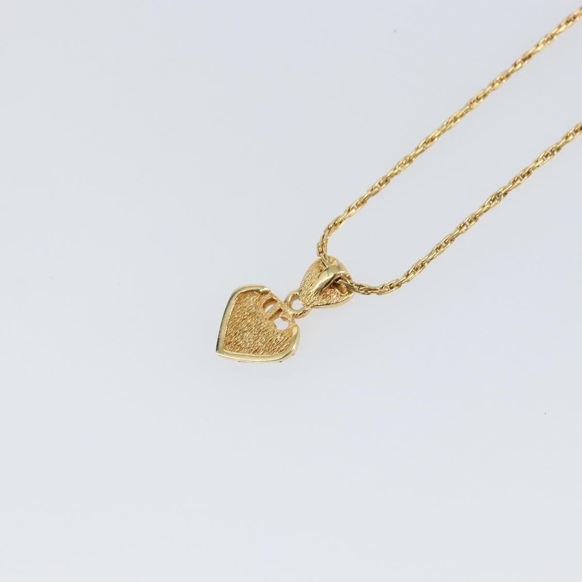 Dior Christian Dior CD Pendant Necklace Metal and Crystals Size ONE SIZE - 4 Thumbnail