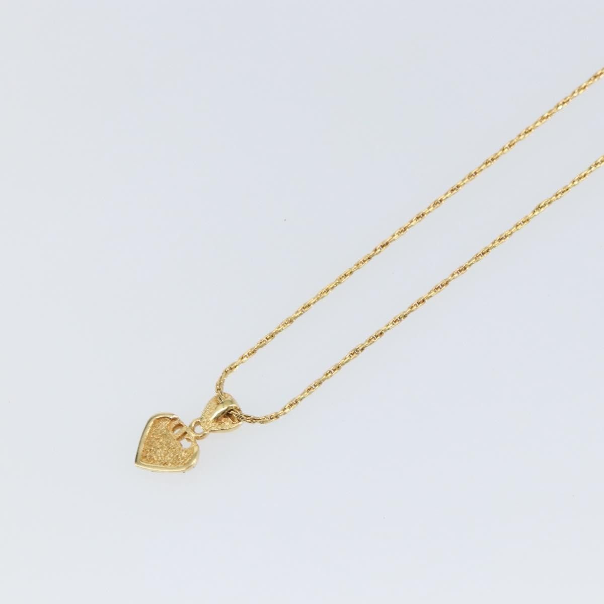 Dior Christian Dior CD Pendant Necklace Metal and Crystals Size ONE SIZE - 11 Thumbnail