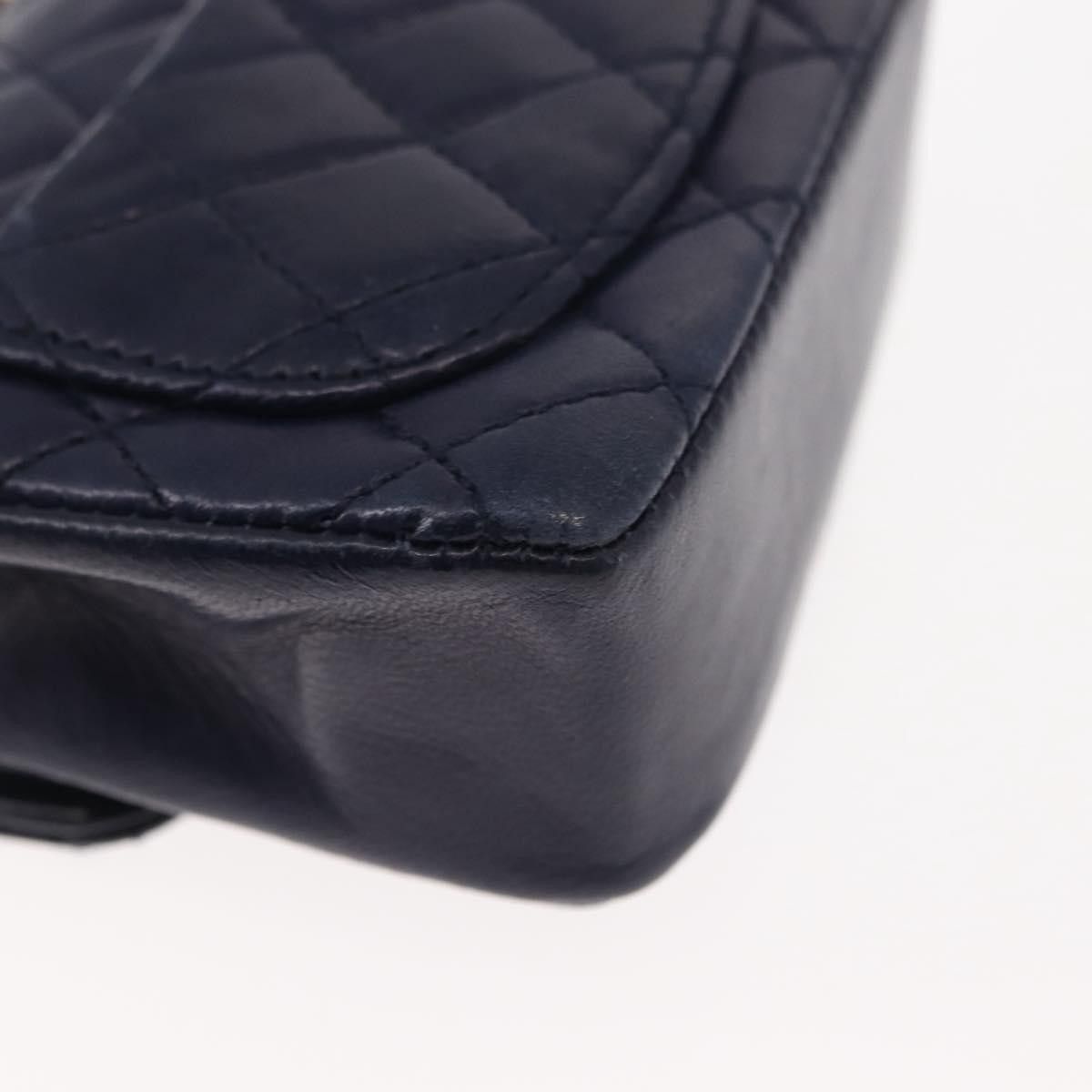 Chanel Chanel Square Classic Single Flap Top Handle Bag Quilted Lambskin Size ONE SIZE - 10 Thumbnail