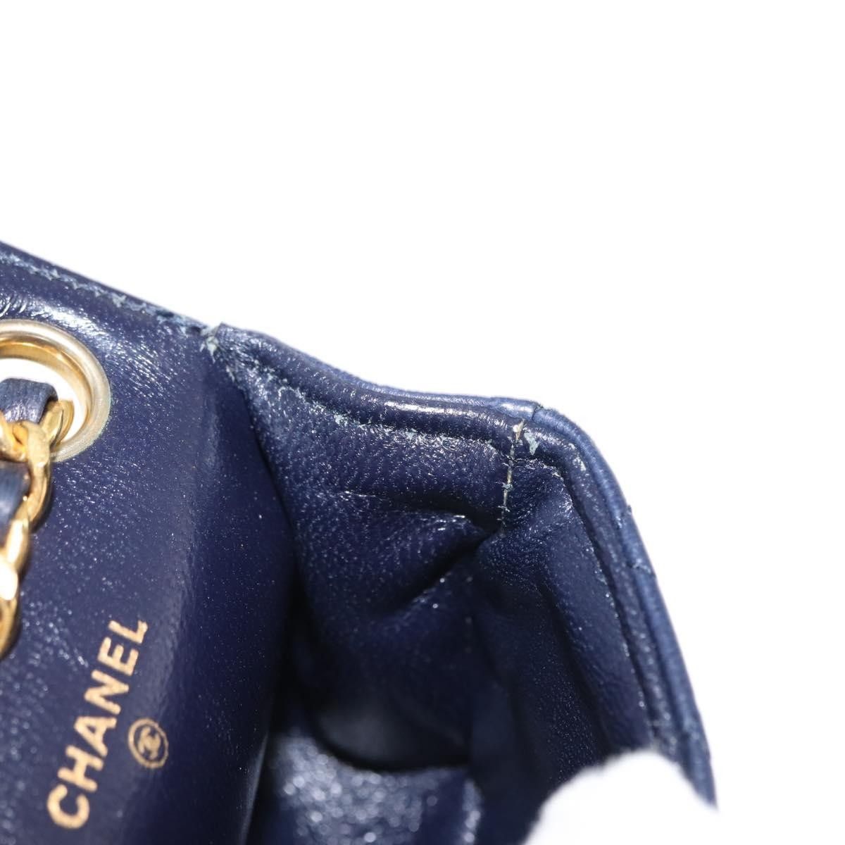 Chanel Chanel Square Classic Single Flap Top Handle Bag Quilted Lambskin Size ONE SIZE - 19 Thumbnail