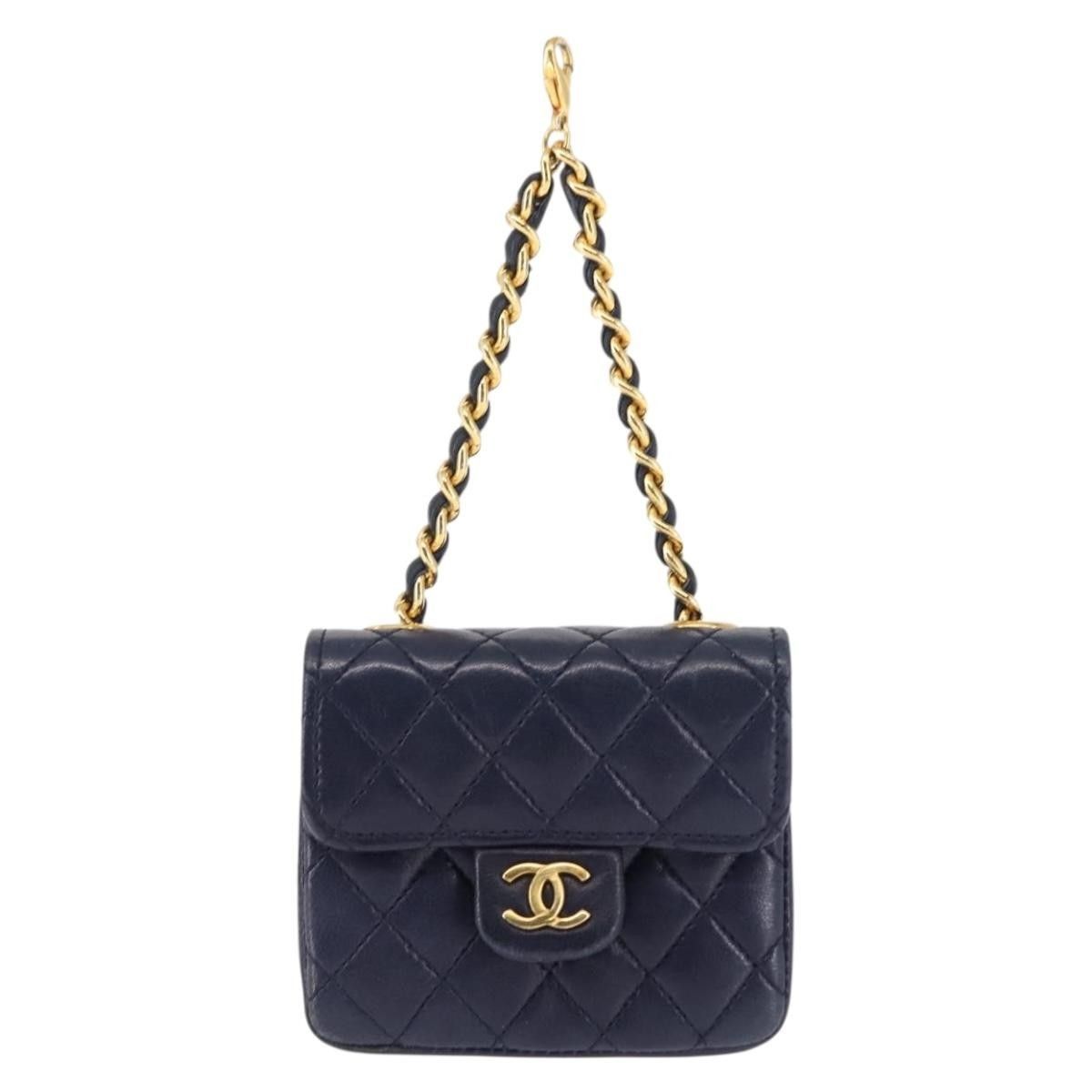 Chanel Chanel Square Classic Single Flap Top Handle Bag Quilted Lambskin Size ONE SIZE - 18 Thumbnail