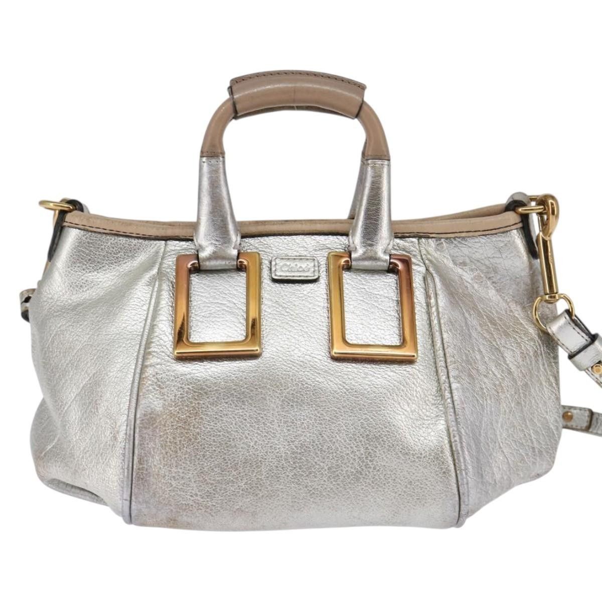 Chloe Chloe Paddington Lock Handbag Leather Size ONE SIZE - 2 Thumbnail