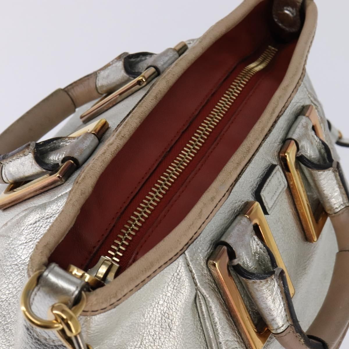 Chloe Chloe Paddington Lock Handbag Leather Size ONE SIZE - 6 Thumbnail