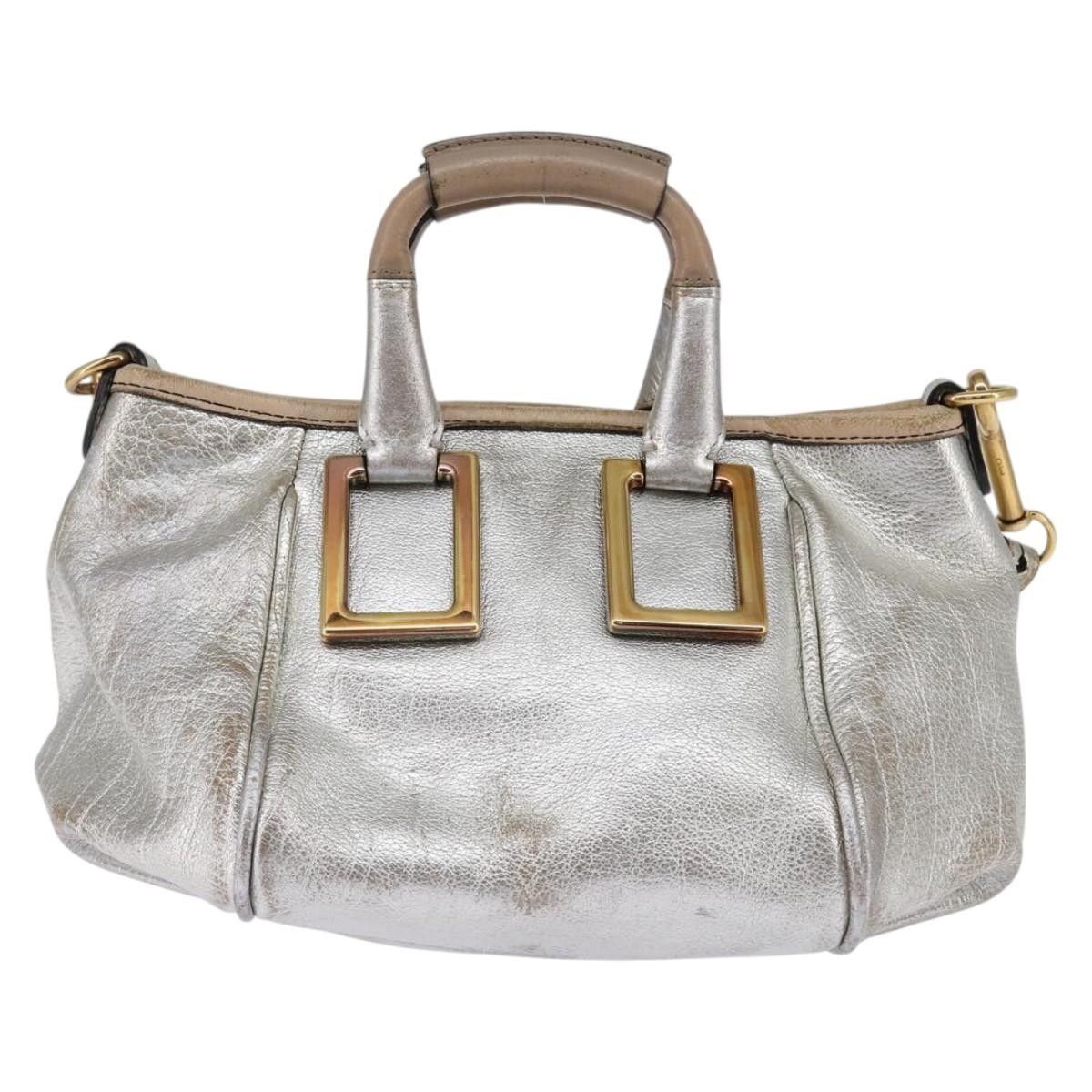 Chloe Chloe Paddington Lock Handbag Leather Size ONE SIZE - 3 Thumbnail