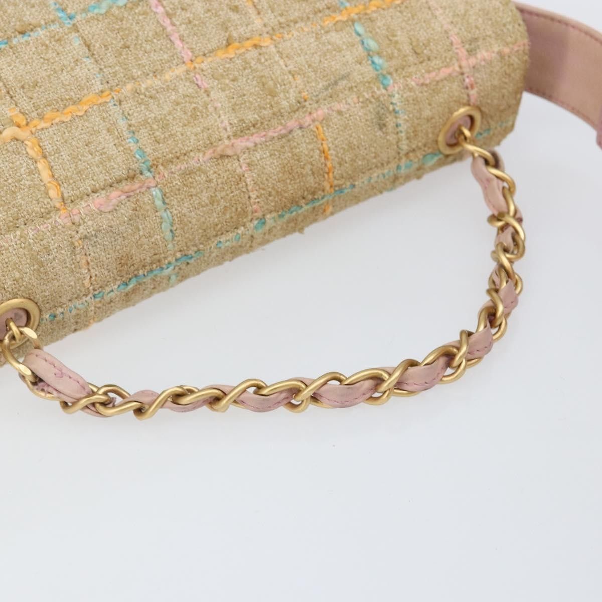 Chanel Chanel Chocolate Bar 2.55 Shoulder bag Tweed Size ONE SIZE - 14 Thumbnail