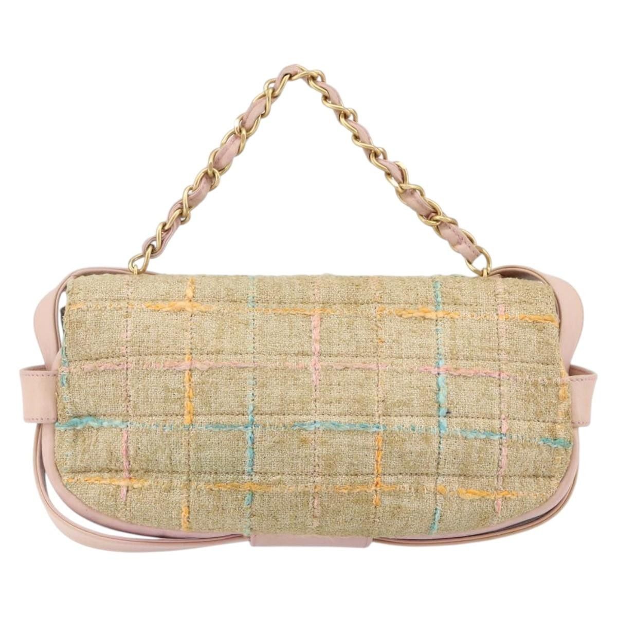 Chanel Chanel Chocolate Bar 2.55 Shoulder bag Tweed Size ONE SIZE - 2 Thumbnail