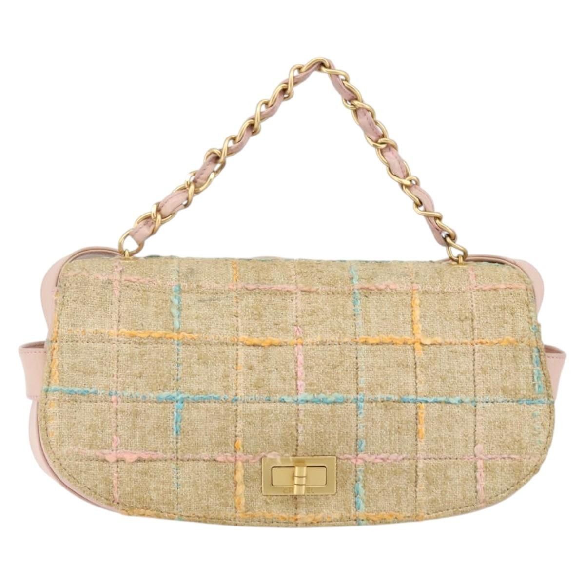 Chanel Chanel Chocolate Bar 2.55 Shoulder bag Tweed Size ONE SIZE - 19 Thumbnail
