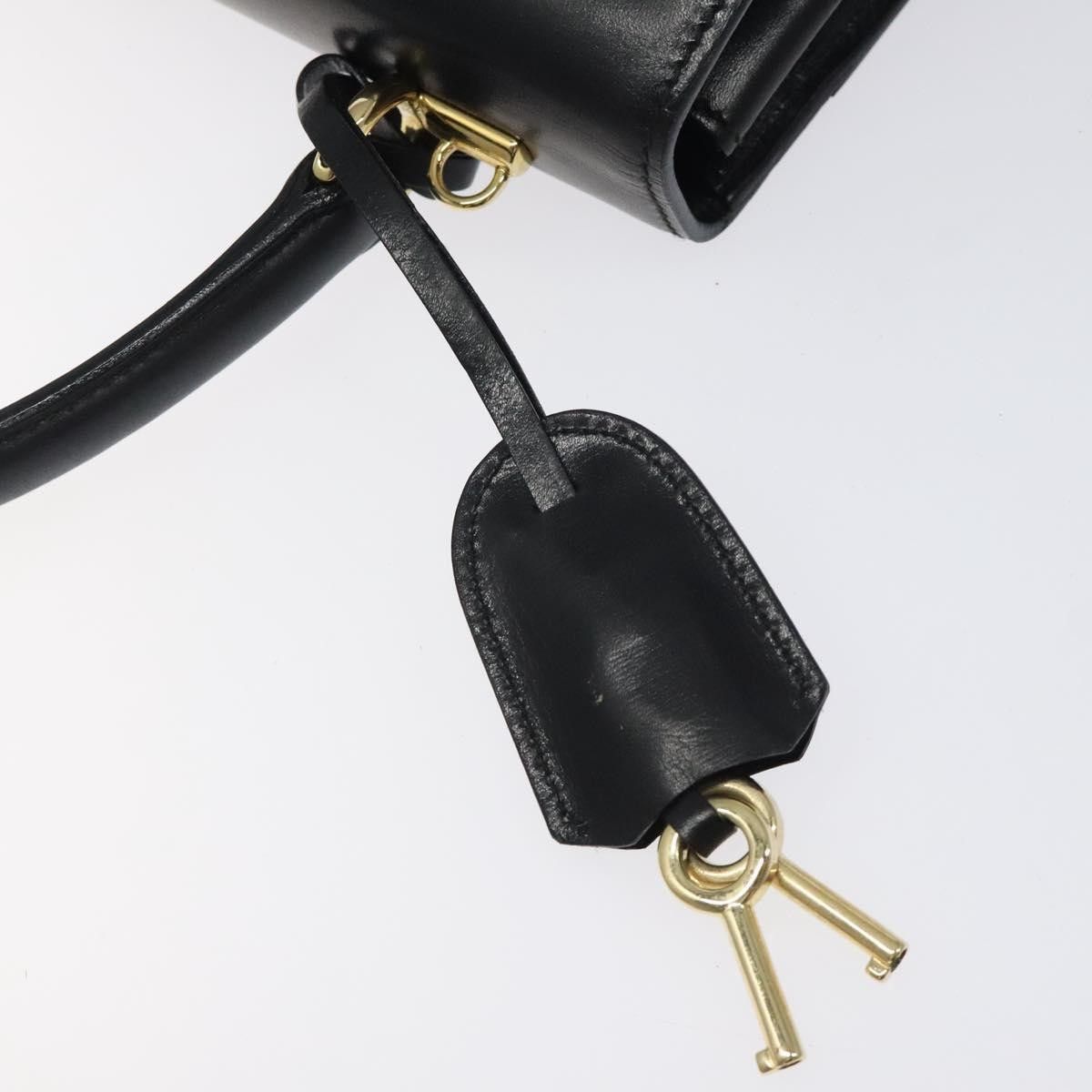 Gucci Gucci Vintage Lady Lock Top Handle Bag Leather Size ONE SIZE - 14 Thumbnail