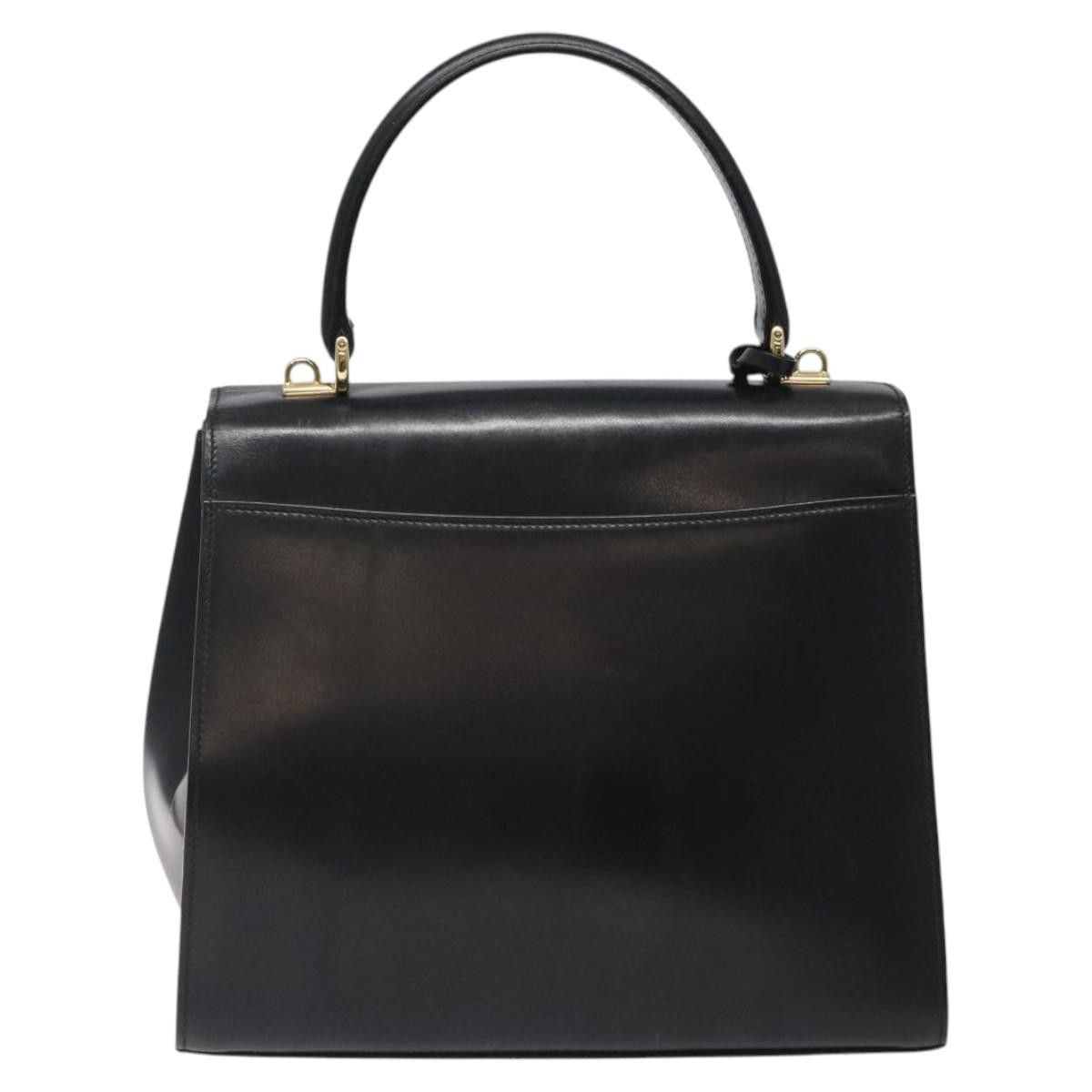 Gucci Gucci Vintage Lady Lock Top Handle Bag Leather Size ONE SIZE - 2 Thumbnail
