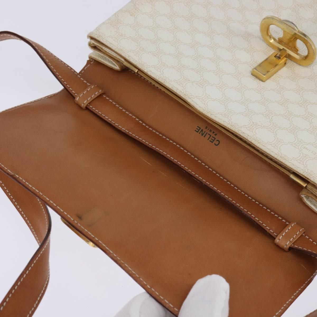 Celine Celine Macadam Shoulder Bag PVC Leather Size ONE SIZE - 17 Thumbnail