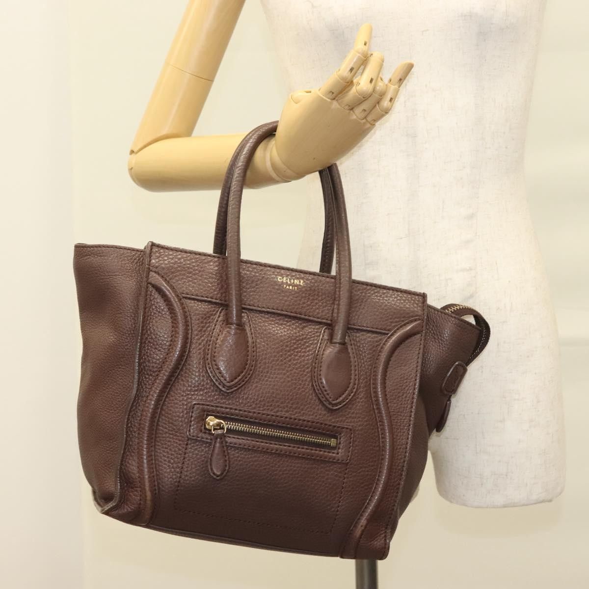 Celine Celine Shopper Luggage Leather Size ONE SIZE - 14 Thumbnail