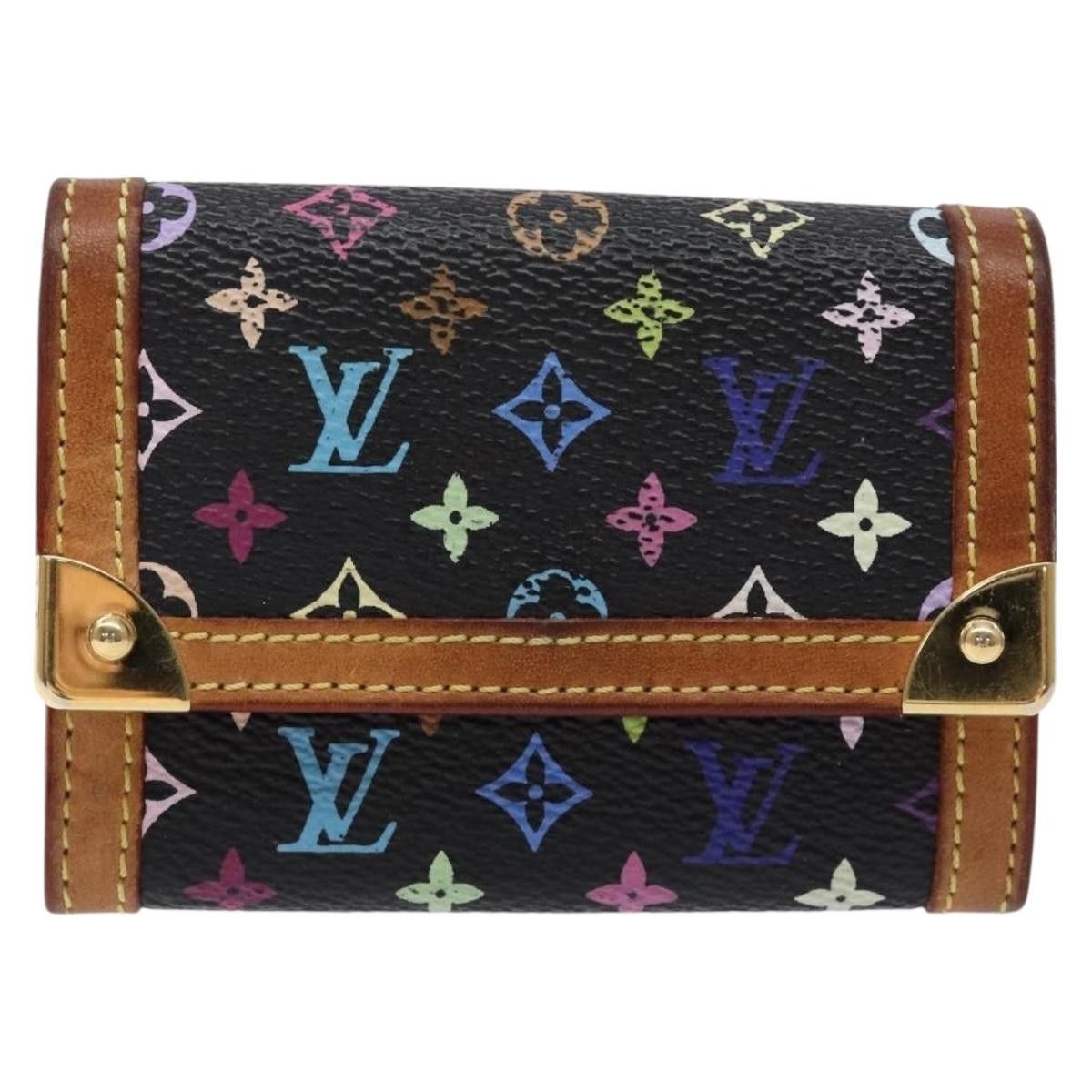 Louis Vuitton Louis Vuitton Porte-Monnaie Plat Coin Purse Monogram Multicolor Size ONE SIZE - 17 Thumbnail