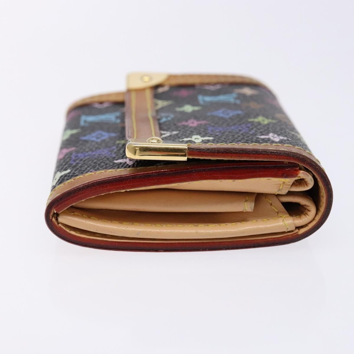 Louis Vuitton Louis Vuitton Porte-Monnaie Plat Coin Purse Monogram Multicolor Size ONE SIZE - 3 Thumbnail