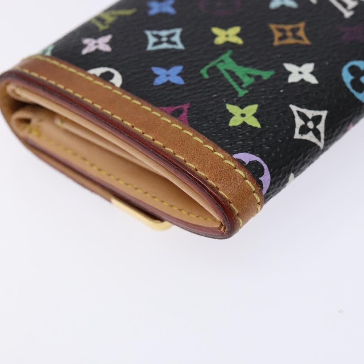 Louis Vuitton Louis Vuitton Porte-Monnaie Plat Coin Purse Monogram Multicolor Size ONE SIZE - 11 Thumbnail
