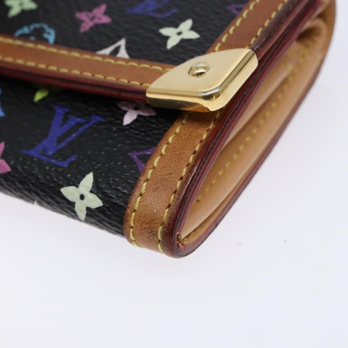 Louis Vuitton Louis Vuitton Porte-Monnaie Plat Coin Purse Monogram Multicolor Size ONE SIZE - 8 Thumbnail