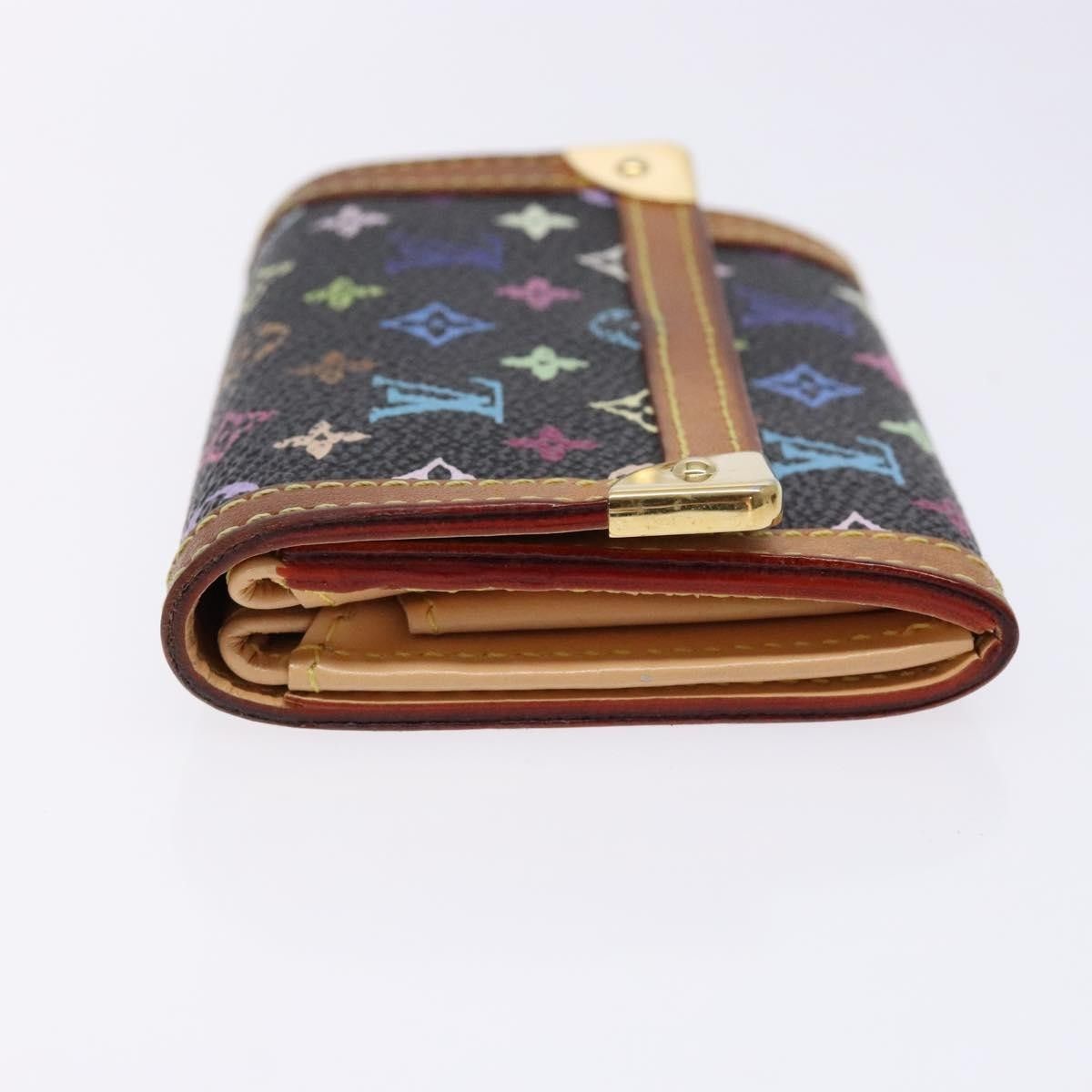 Louis Vuitton Louis Vuitton Porte-Monnaie Plat Coin Purse Monogram Multicolor Size ONE SIZE - 4 Thumbnail