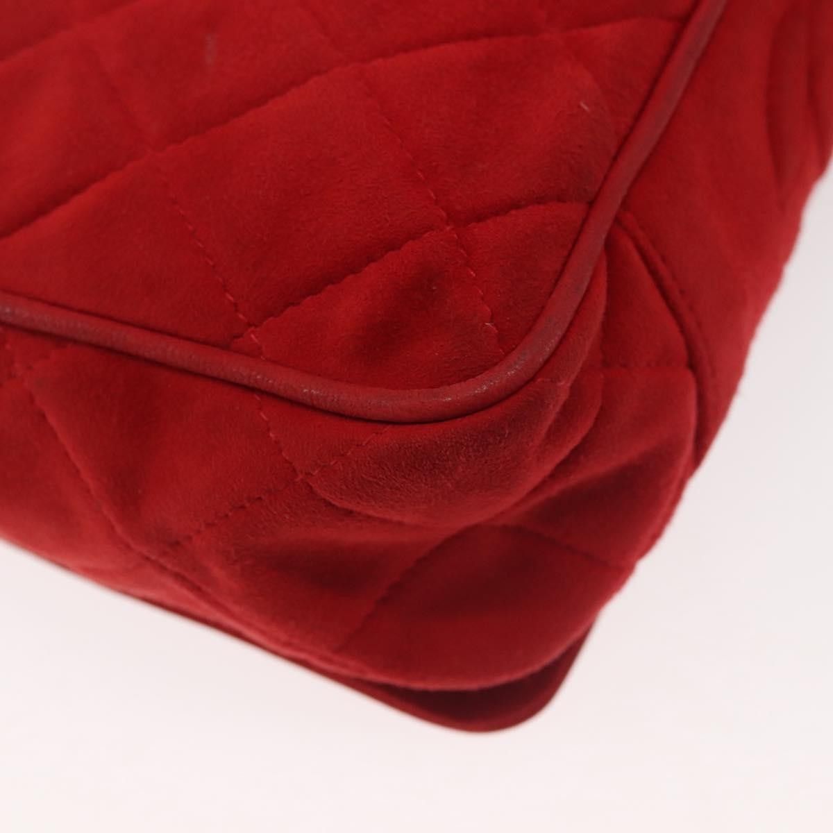 Chanel Chanel Vintage Tassel Full Flap Shoulder Bag Quilted Suede Size ONE SIZE - 11 Thumbnail