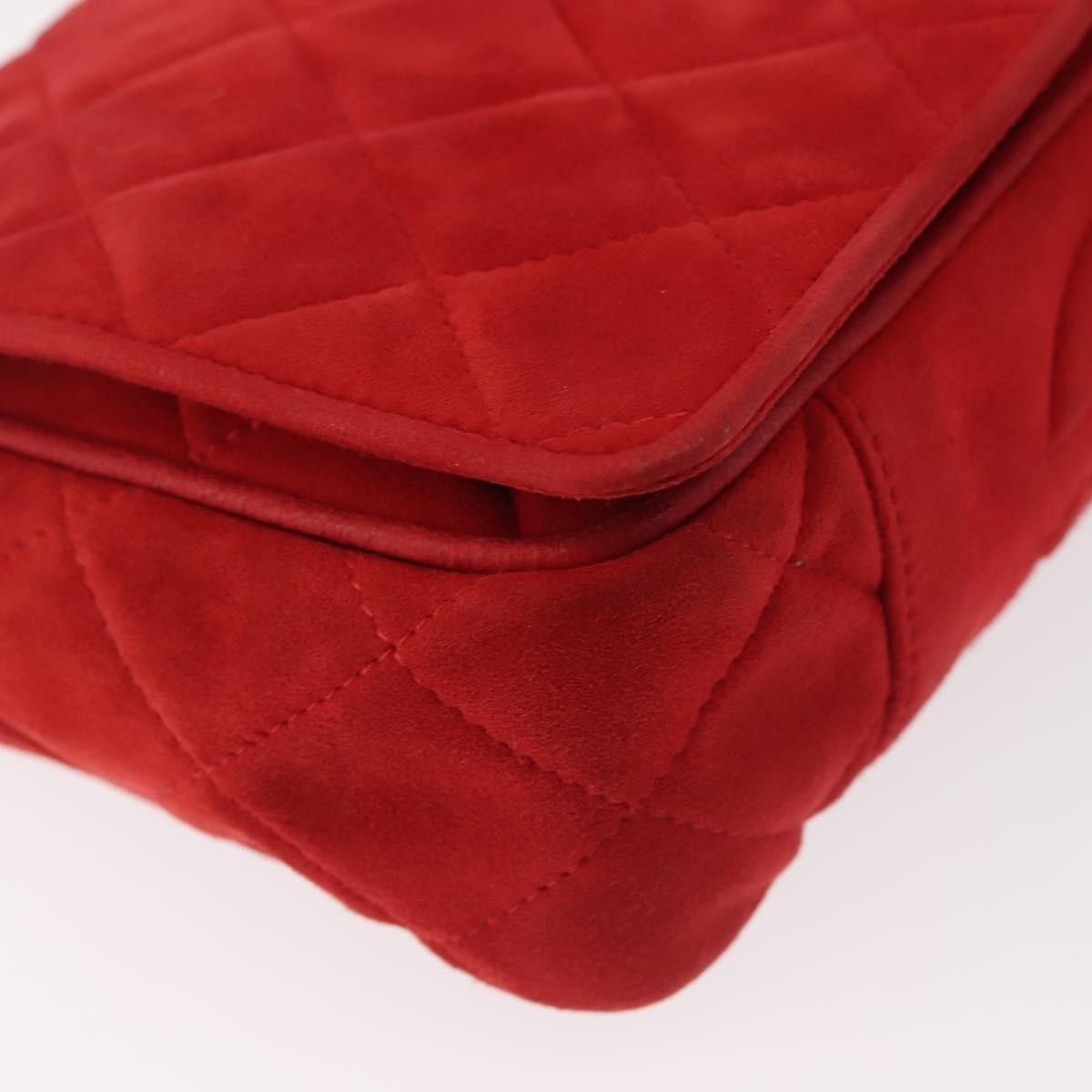 Chanel Chanel Vintage Tassel Full Flap Shoulder Bag Quilted Suede Size ONE SIZE - 9 Thumbnail