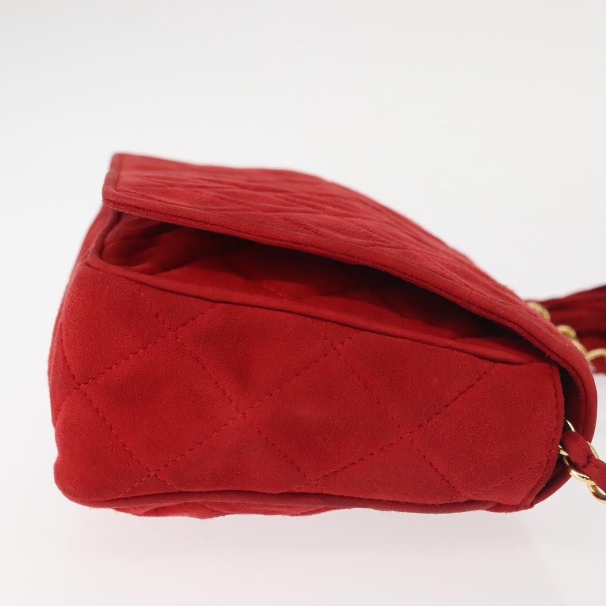 Chanel Chanel Vintage Tassel Full Flap Shoulder Bag Quilted Suede Size ONE SIZE - 3 Thumbnail