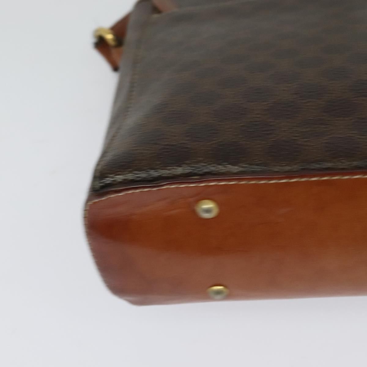 Celine Celine Vintage Macadam Shoulder Bag Canvas and Leather Size ONE SIZE - 11 Thumbnail