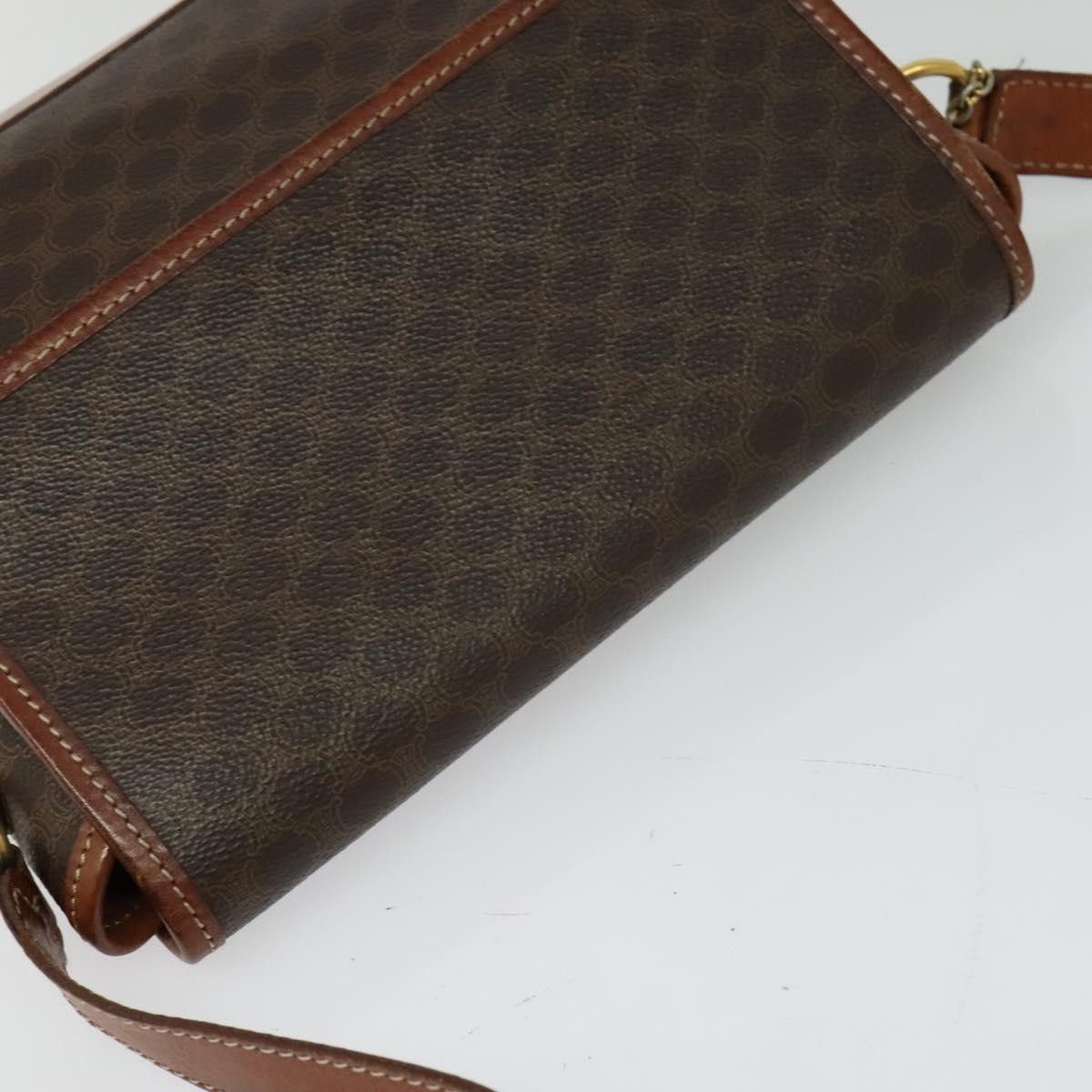 Celine Celine Vintage Macadam Shoulder Bag Canvas and Leather Size ONE SIZE - 16 Thumbnail