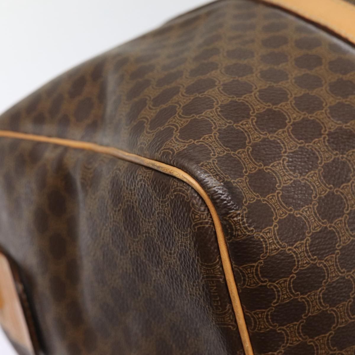 Celine Celine Vintage Boston Bag Macadam Coated Canvas Size ONE SIZE - 12 Thumbnail