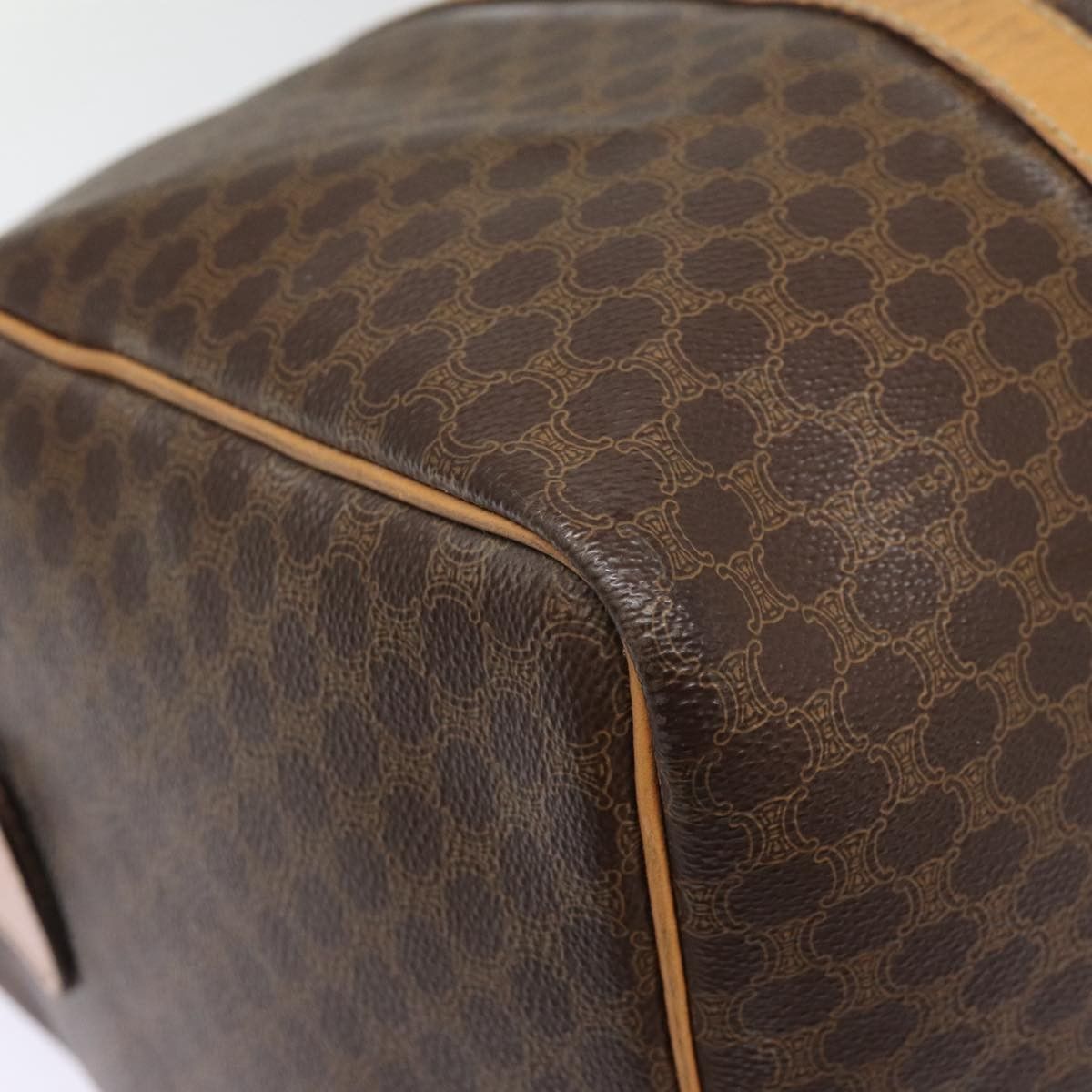 Celine Celine Vintage Boston Bag Macadam Coated Canvas Size ONE SIZE - 10 Thumbnail