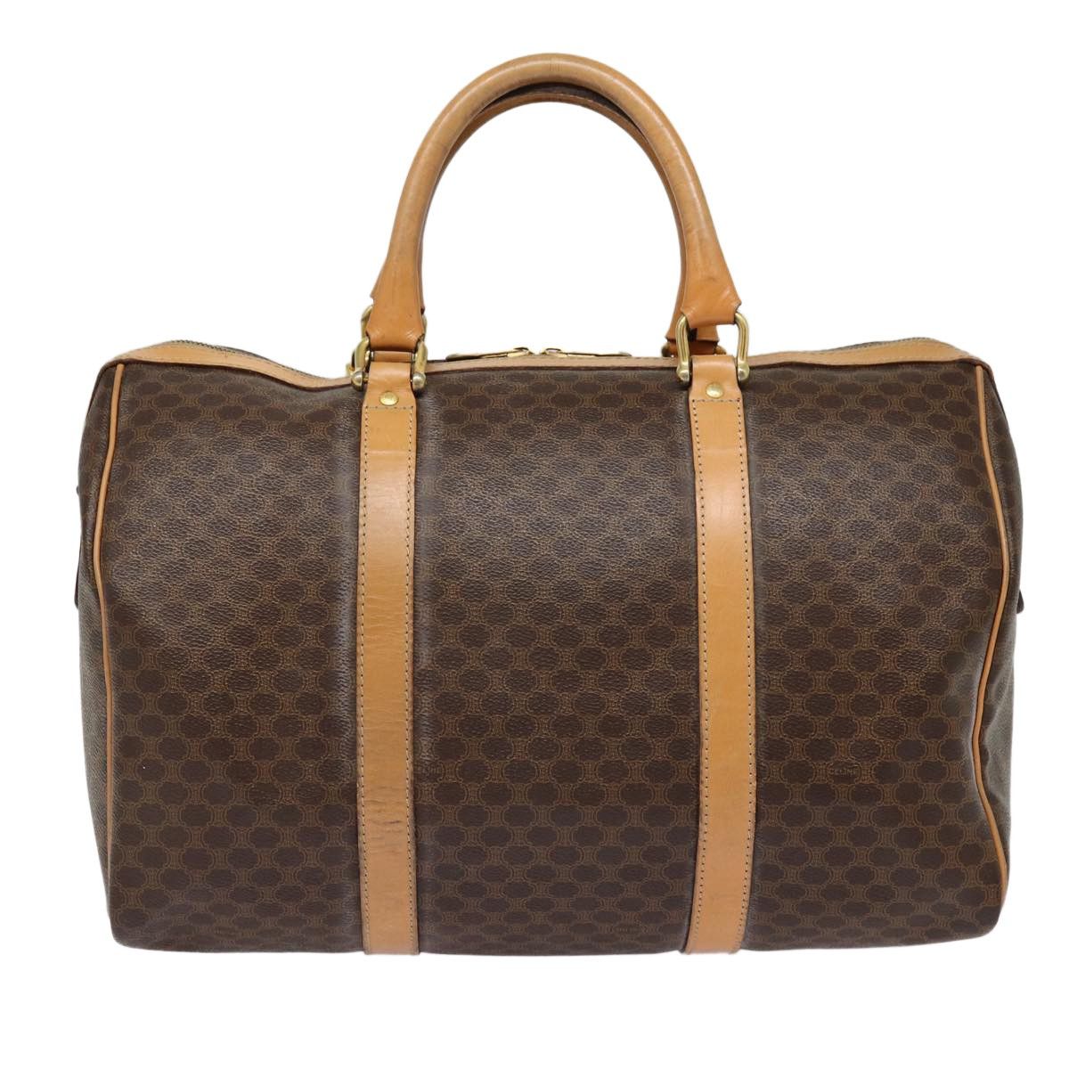 Celine Celine Vintage Boston Bag Macadam Coated Canvas Size ONE SIZE - 2 Thumbnail