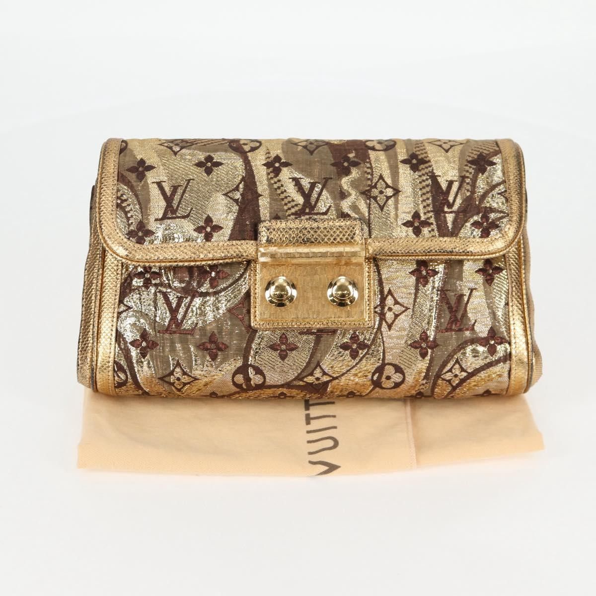 Louis Vuitton Louis Vuitton Thalie Clutch Brocade Monogram Size ONE SIZE - 13 Thumbnail