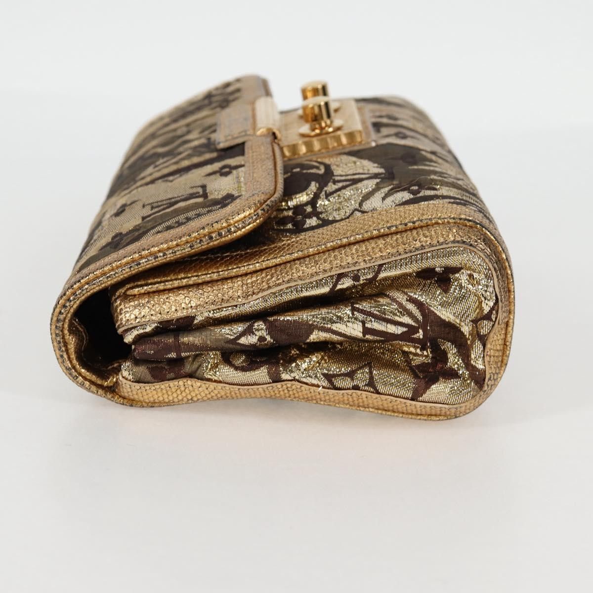 Louis Vuitton Louis Vuitton Thalie Clutch Brocade Monogram Size ONE SIZE - 3 Thumbnail