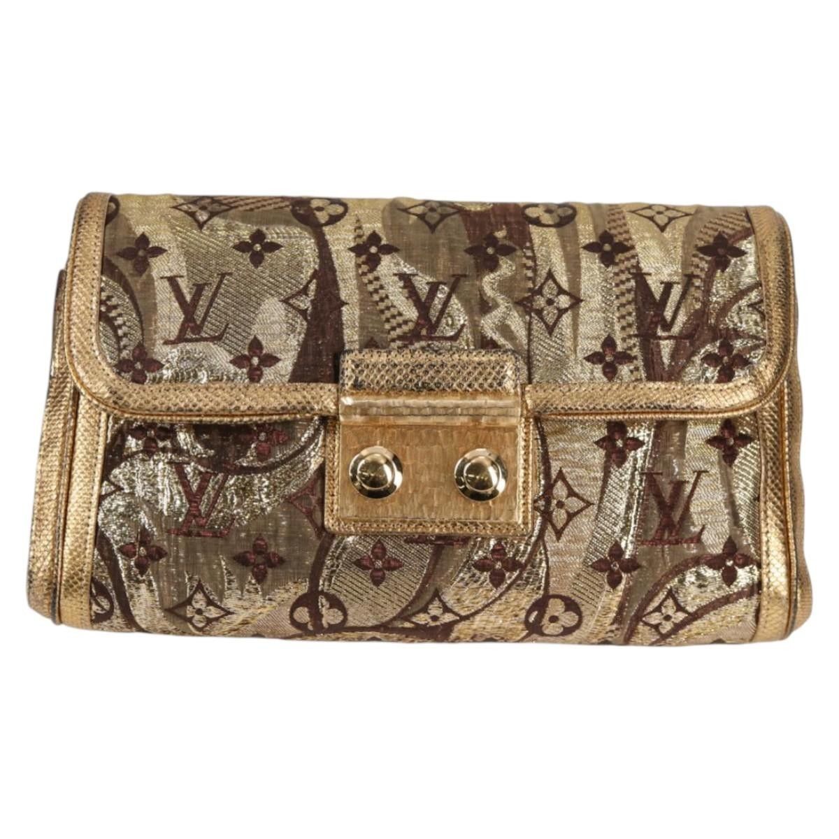Louis Vuitton Louis Vuitton Thalie Clutch Brocade Monogram Size ONE SIZE - 19 Thumbnail