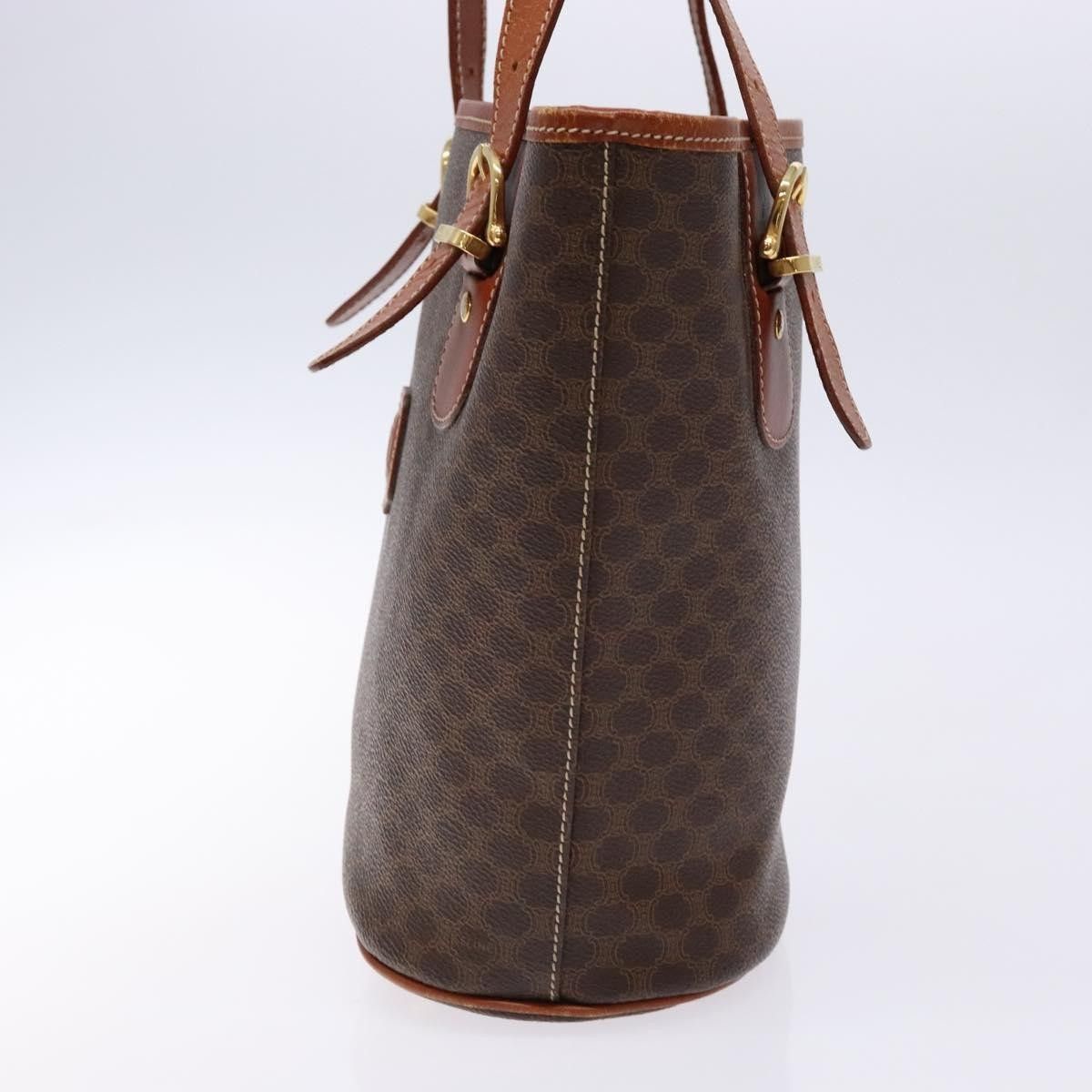 Celine Celine Vintage Macadam Shopper Tote Coated Canvas Size ONE SIZE - 4 Thumbnail